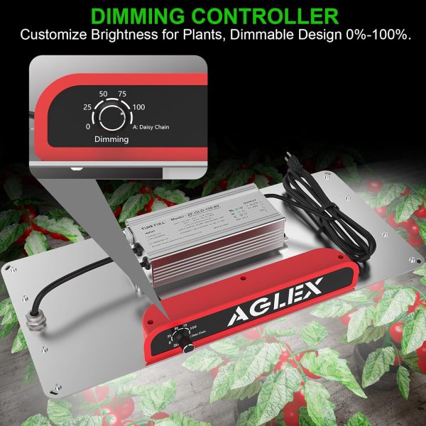AGLEX-K1000 Plant Grow Led Light- ლედ განათება მცენარეებისთვის - Image 4