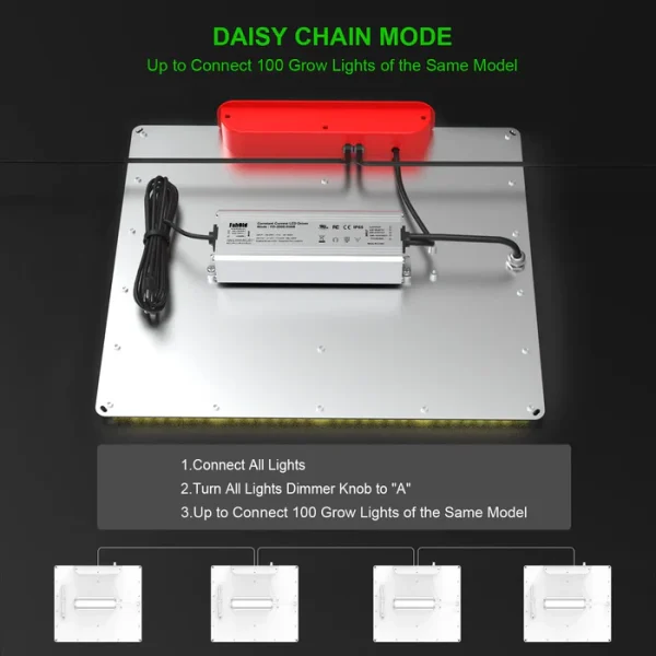 AGLEX K2000 Led Grow Light – ლედ ნათურა მცენარეებისთვის - Image 5