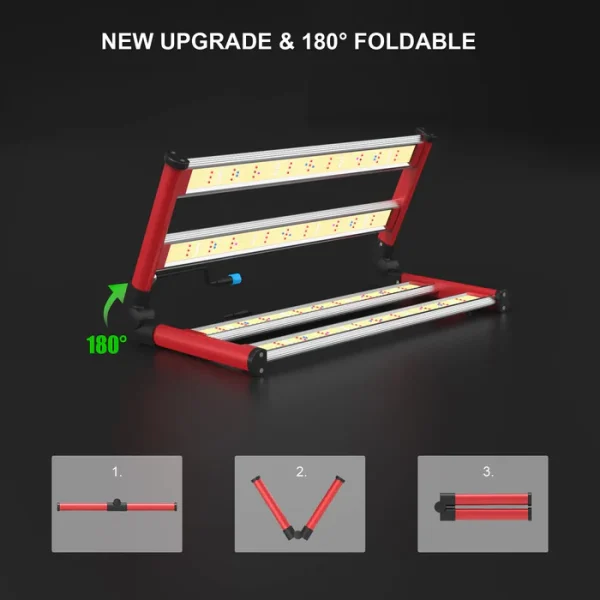 AGLEX - M240 240W LED Plant Grow Light - სათბურის ლედ განათება - Image 6