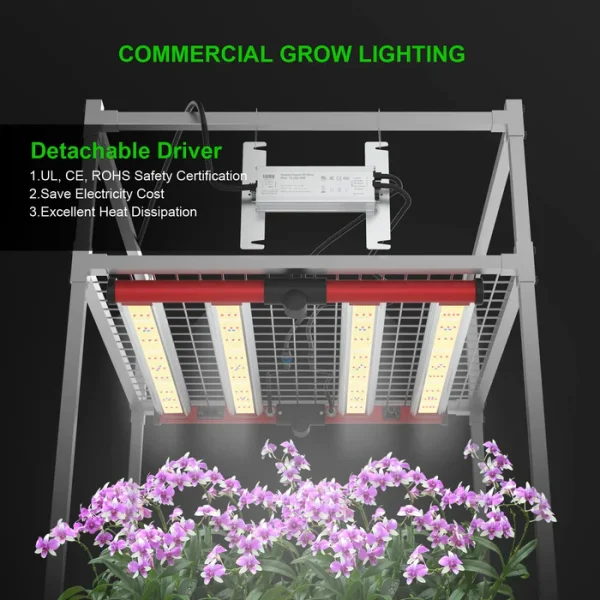 AGLEX - M240 240W LED Plant Grow Light - სათბურის ლედ განათება - Image 2