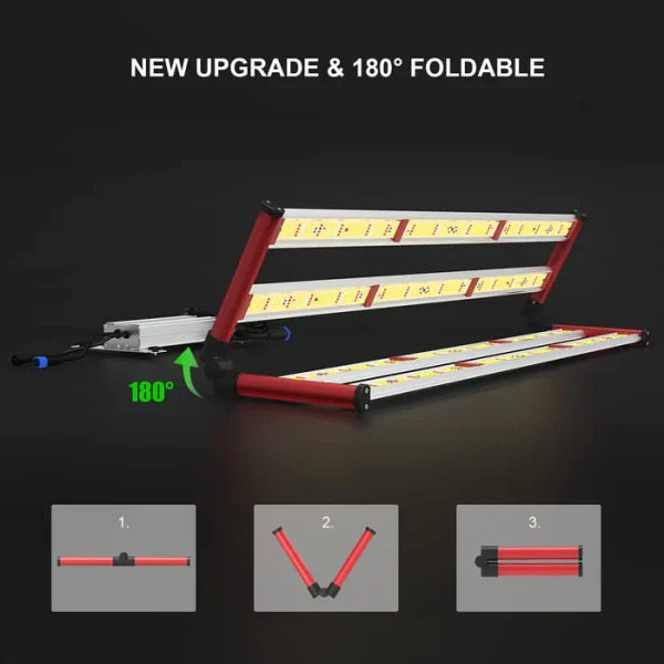 M400 400W LED Plant Grow Light with UV IR Full Spectrum - Image 2